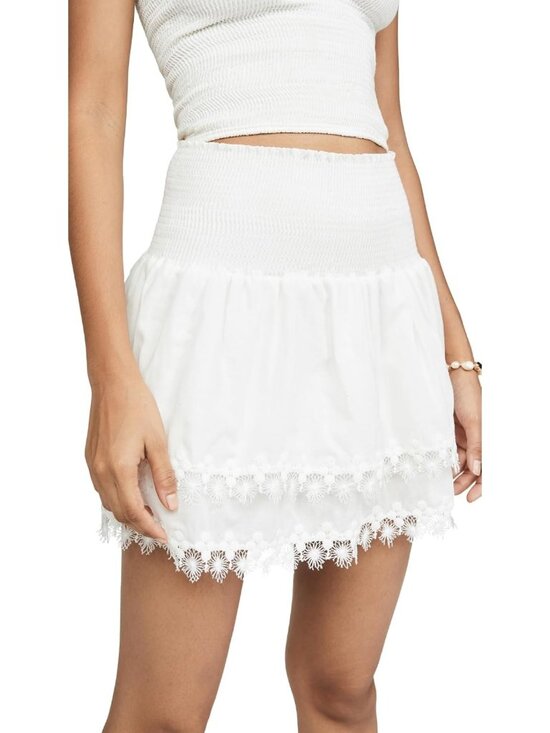 Dresses & Skirts - Chic Women's Ruffle Mini Skirt - Flirty Summer Style, Perfect for Casual Outings